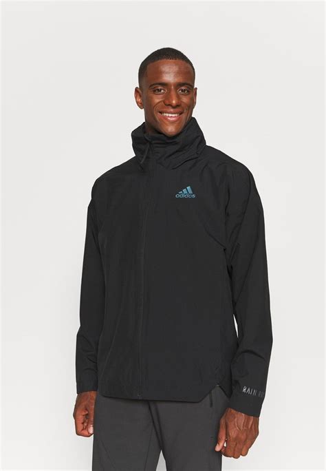 adidas jacke herren schwarz übergröße|adidas Sportswear Regenjacke / wasserabweisende Jacke.